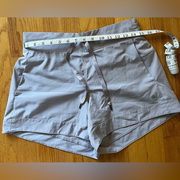 Apana (from Nordstrom Rack) medium athletic shorts. EUC. Dusky gray. - Picture 8 of 8